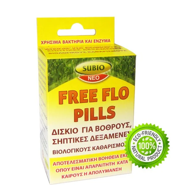 Βιολογικός Καθαρισμός Λυμάτων Free Flo — Top Enzymes