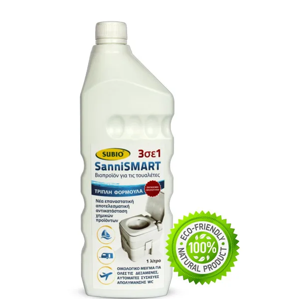 Βακτήρια Φορητής Τουαλέτας SanniSmart — Top Enzymes