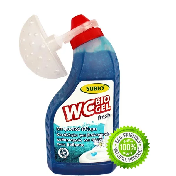 Βιολογικό Καθαριστικό Τουαλέτας WC 500ml — Άρωμα Fresh Βιολογικό Καθαριστικό Τουαλέτας WC 500ml — Άρωμα Fresh — Top Enzymes