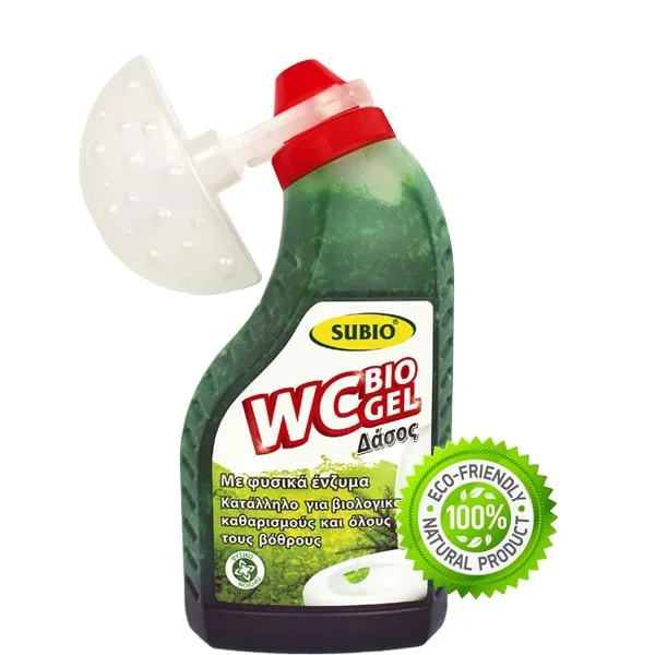 Βιολογικό Καθαριστικό Τουαλέτας WC 500ml — Άρωμα Δάσους — Top Enzymes