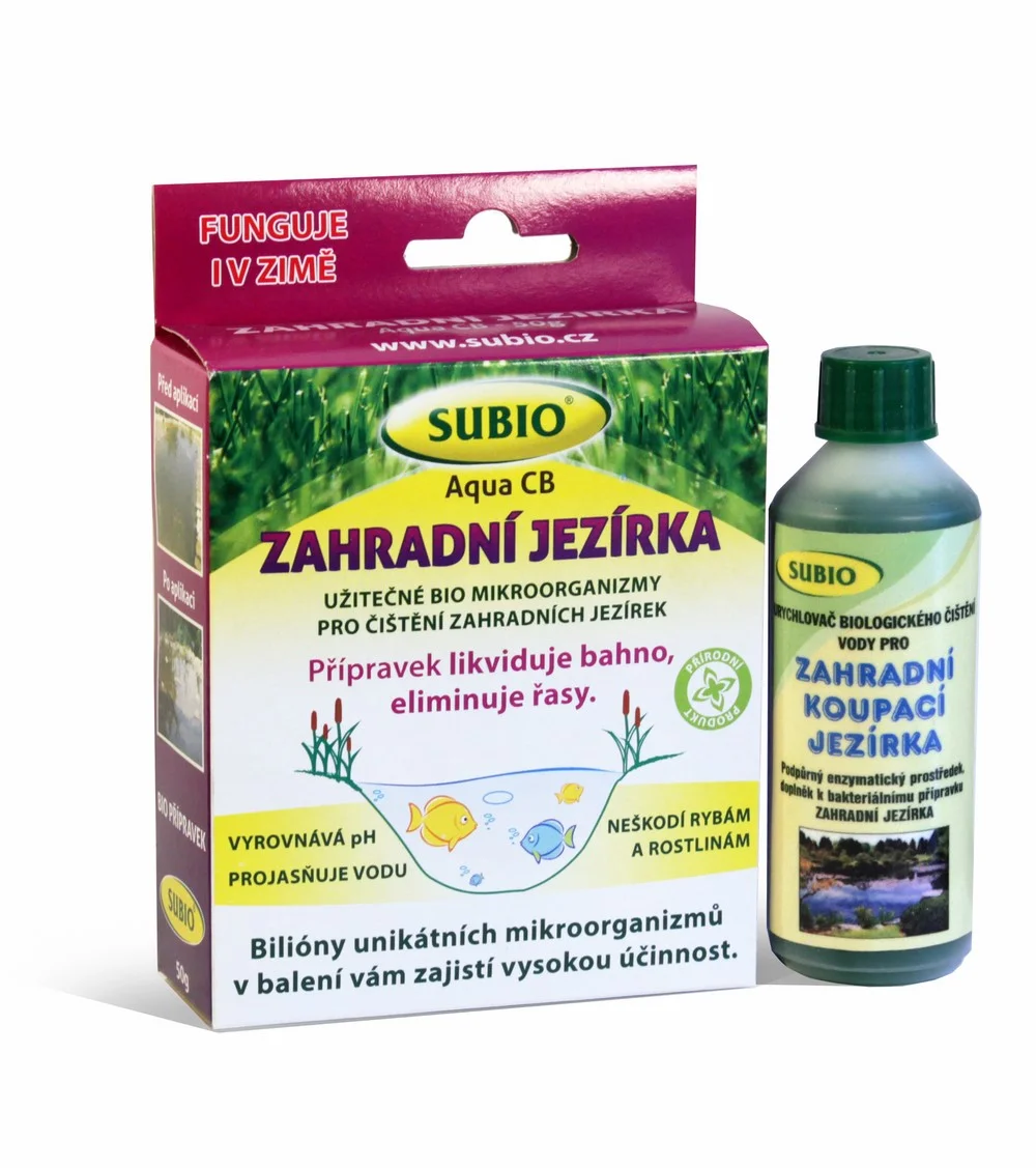 Βακτήρια Κηπευτικής Λίμνης Aqua CB SET με Επιταχυντή — Top Enzymes